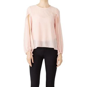 Waverly Grey Sheer Sarah Top